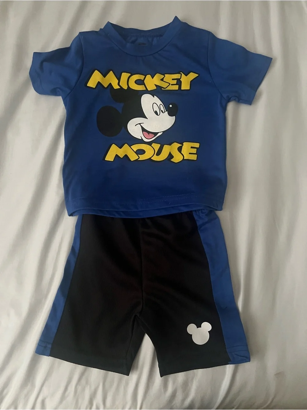 Mickey Mouse matching set size 18months NWOT